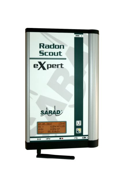 Radon Scout eXpert: Monitor de radón para mediciones de referencia