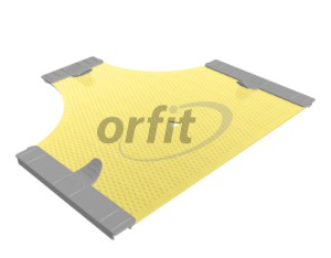 Mascara 3 pontos fixação cabeça, perfuração maxi 2.0mm