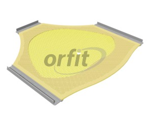 Mascara Híbrida de Cabeça de 3 Pontos com orifício para o nariz, reforçada com Nanor de 1.2 mm micro plus.