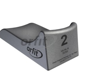 Apoio de cabeça em polietileno, modelo 2 (tamanho A), sem apoio lateral