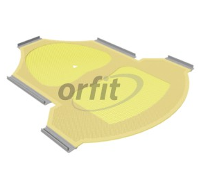 Mascara Híbrida de 5 Pontos para Cabeça, Pescoço e Ombros com orifício para o nariz, reforçada com Nanor de 1.2 mm micro plus