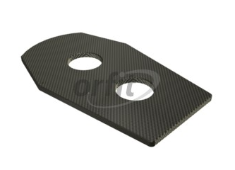 Adaptador para Apoio Craniocervical para Base tipo-S em Fibra de Carbono