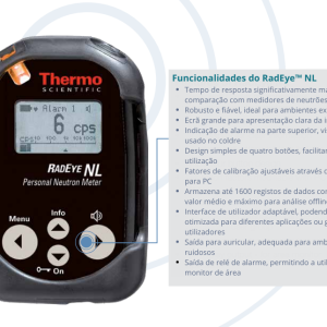 RadEye™ NL – Detetor Pessoal de Radiação de Neutrões