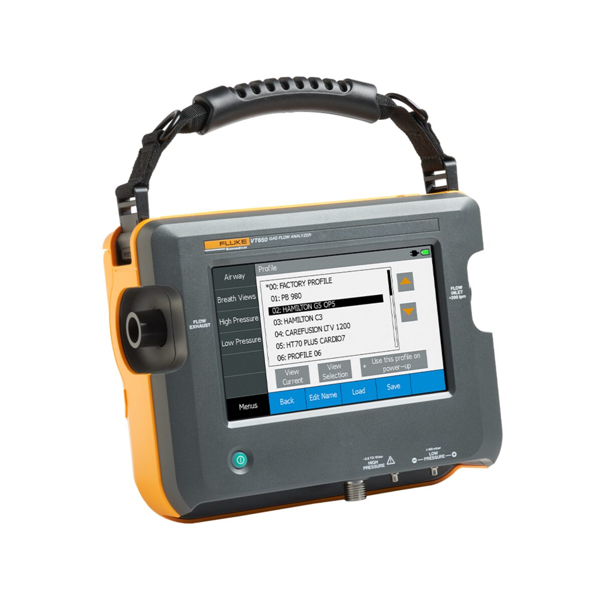 VT650 Analisador de Fluxo de Gás Testador de Ventilador