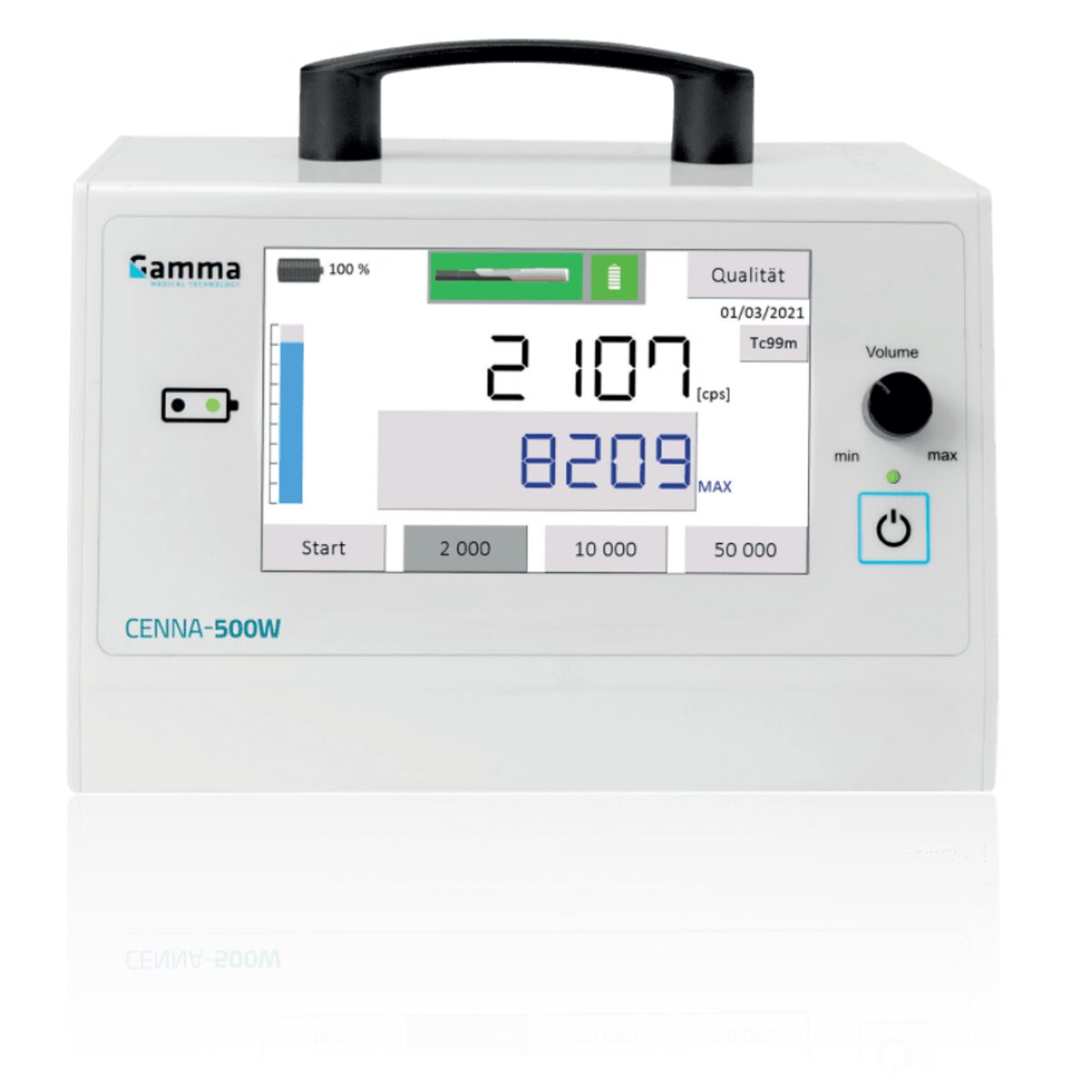 CENNA-500W Sistema de Sonda Gama Wireless