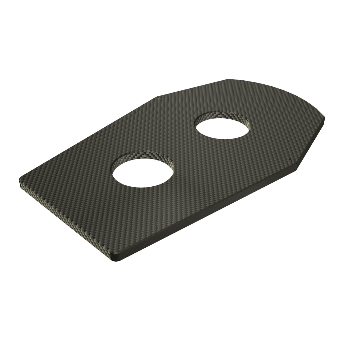 Adaptador para Apoio Craniocervical para Base tipo-S em Fibra de Carbono