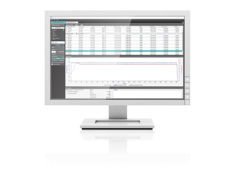 RaySafe View software screen