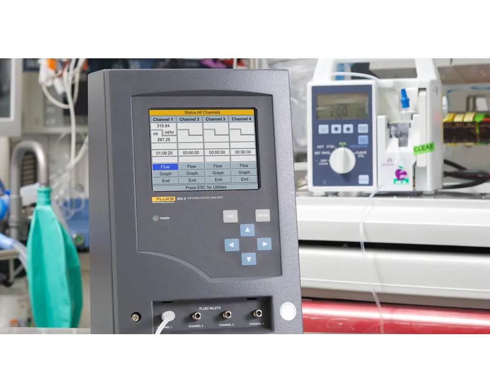 IDA-5 Analisador e Testador de Bombas de Infusão - imagem oficial 7